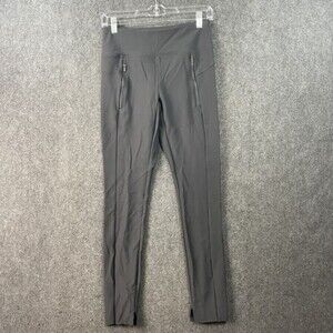 Athleta Stellar Leggings Women’s Extra Small Black Tight Anthracite Activewear